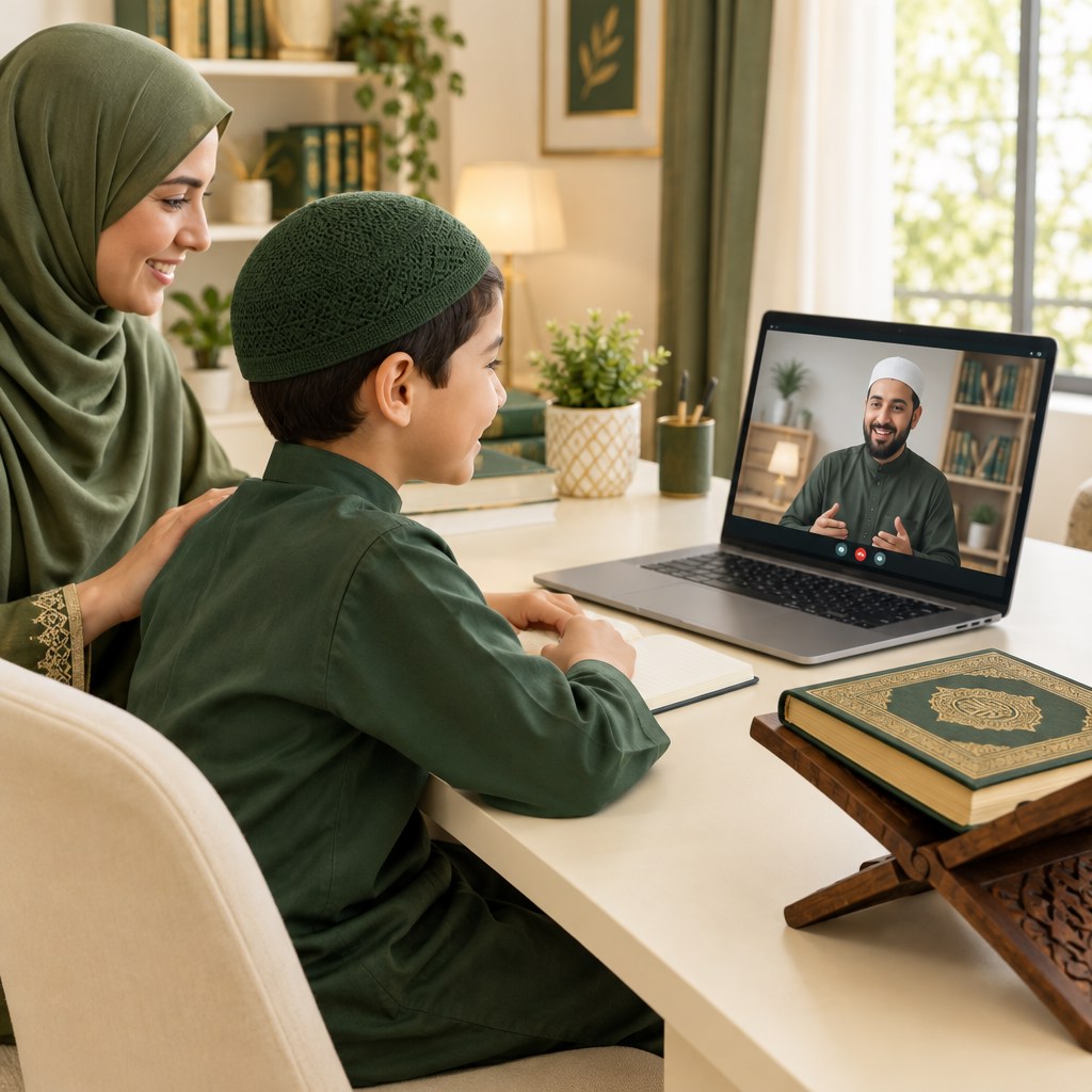 Your Child’s First Online Quran Lesson: What to Expect